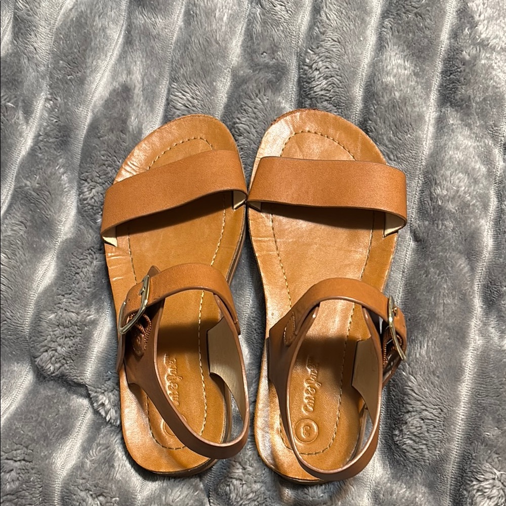 Brown Leather Sandals